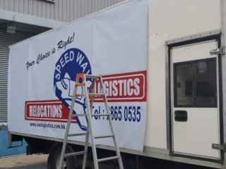 貨車車身裝裱廣告