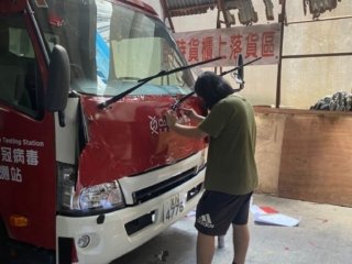 貨車車身裝裱廣告