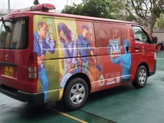 貨車車身裝裱廣告